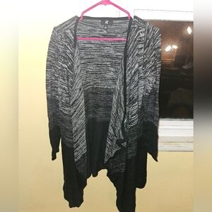 IZ byer women's large wrap sweater